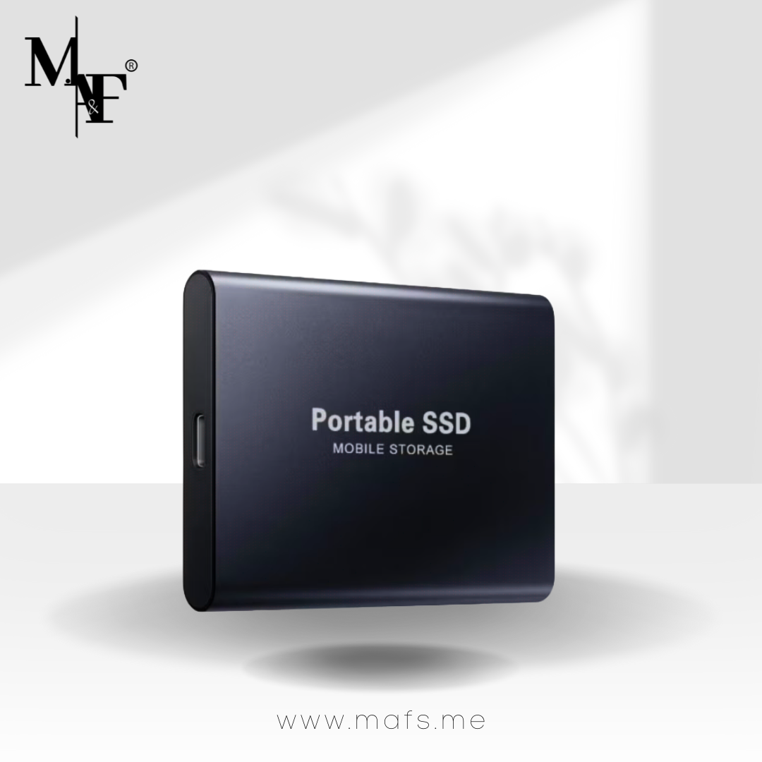 Portable External Hard Drive, Mini SSD Hard Drives,Solid State External Drives,Computer Backup Drive,USB 3.1 to Type-C Support Data Storage Transfer for Windows XP PC Laptop and Mac