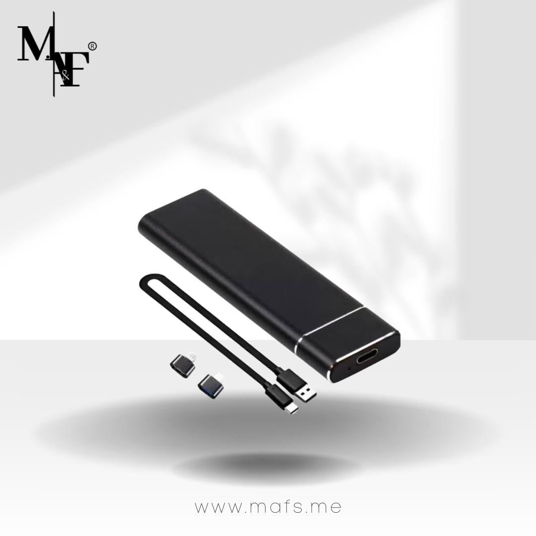 Portable External Hard Drive, Mini SSD Hard Drives,Solid State External Drives,Computer Backup Drive,USB 3.1 to Type-C Support Data Storage Transfer for Windows XP PC Laptop and Mac