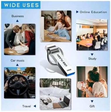 USB Flash Drive 1 TB Large Capacity USB Stick 3.0 High Speed Flash Drive Waterproof Memory Stick Portable Thumb Drive for Tablet/PC/Laptop (1.0, TB)