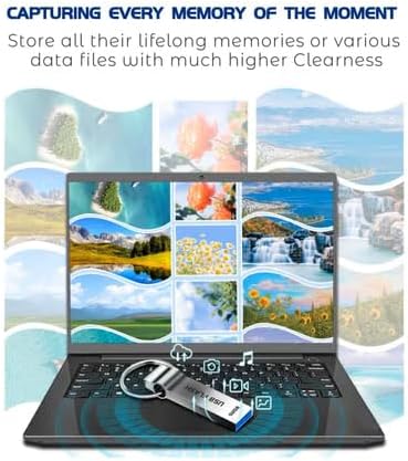 USB Flash Drive 1 TB Large Capacity USB Stick 3.0 High Speed Flash Drive Waterproof Memory Stick Portable Thumb Drive for Tablet/PC/Laptop (1.0, TB)