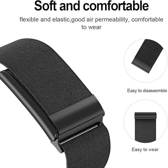 Elastic, Fast-Drying, Water-Resistant, and Comfortable Strap for Active Lifestyles