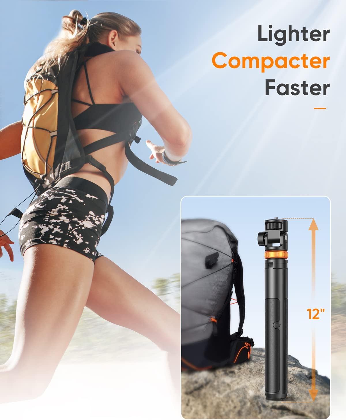 M.A&F's 62 inch" Phone Tripod, Tripod for iPhone & Selfie Stick Tripod with Remote, Extendable Phone Tripod Stand & Travel Tripod, Solidest Cell Phone Tripod Compatible with iPhone/Android
