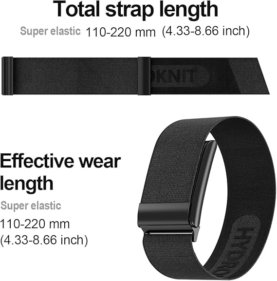 Elastic, Fast-Drying, Water-Resistant, and Comfortable Strap for Active Lifestyles