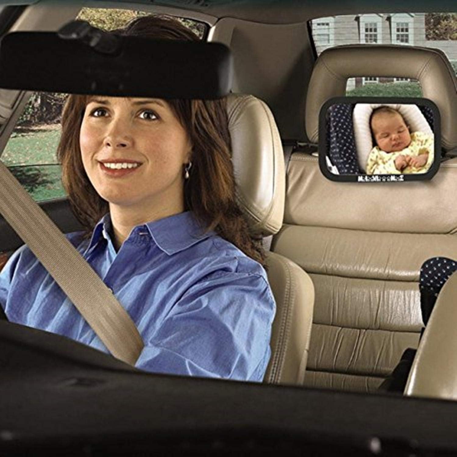 Baby Car Rear View Mirror Baby Car Backseat Mirror 360 Degree Adjustable Rear View Facing Back Seat Mirror
