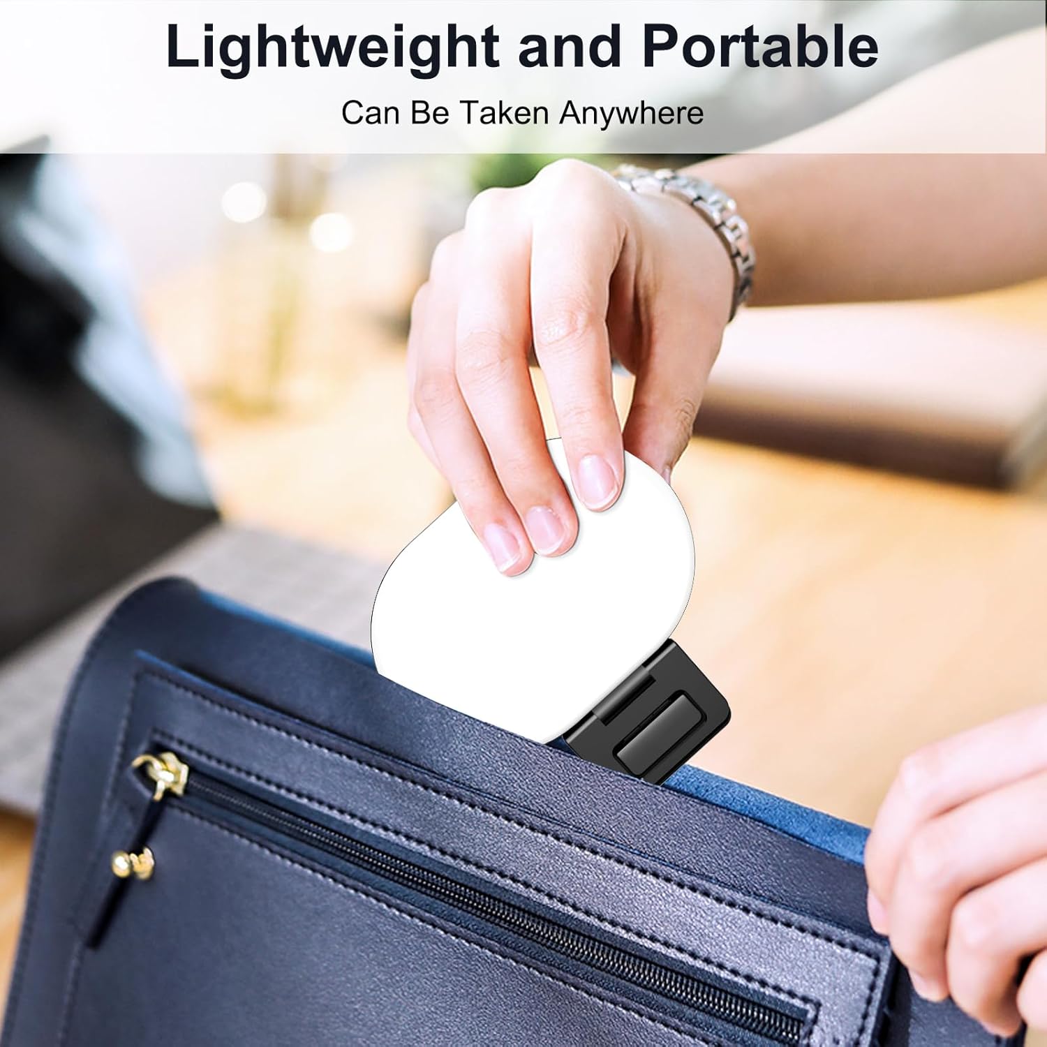 M.A&F's 80 LED Full-Screen Selfie Light, Portable Fill Ring Light with 3 Lighting Modes 10 Bright Levels, CRI 95+, 2000 mAh Rechargeable Phone Light with Clip for iPhone Android Tablet Tiktok Video