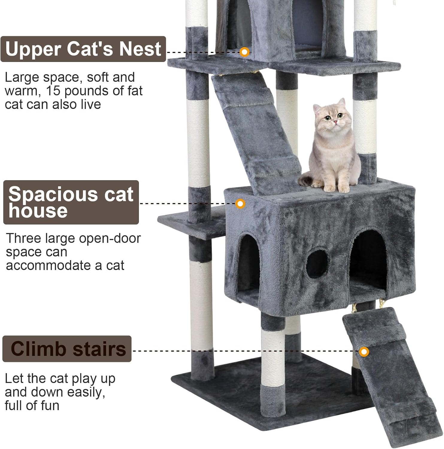 Assembly accessories｜185×55×50cm,Gray