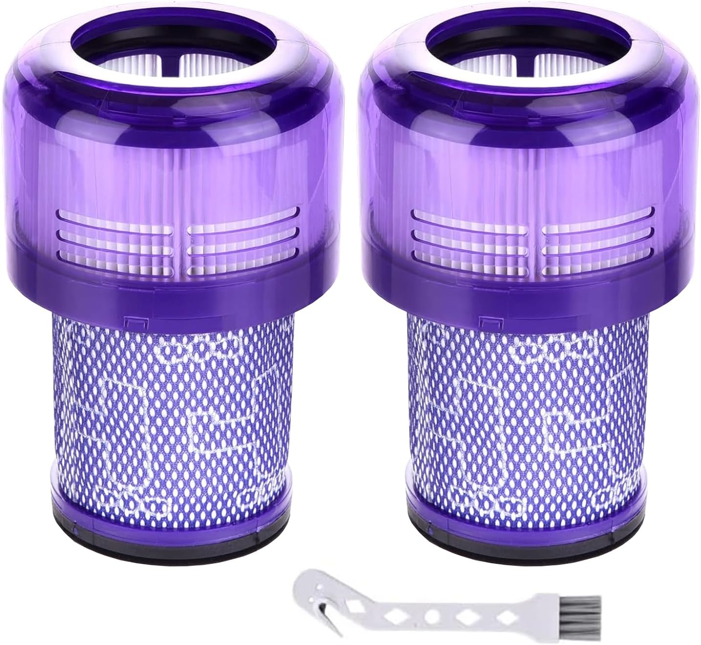 M.A&F's Filter Replacement for Dyson V12 Detect Slim Vacuums, V12 Slim Vacuums, Compare to Part 971517-01. (NOT for SV12 Vacuum)