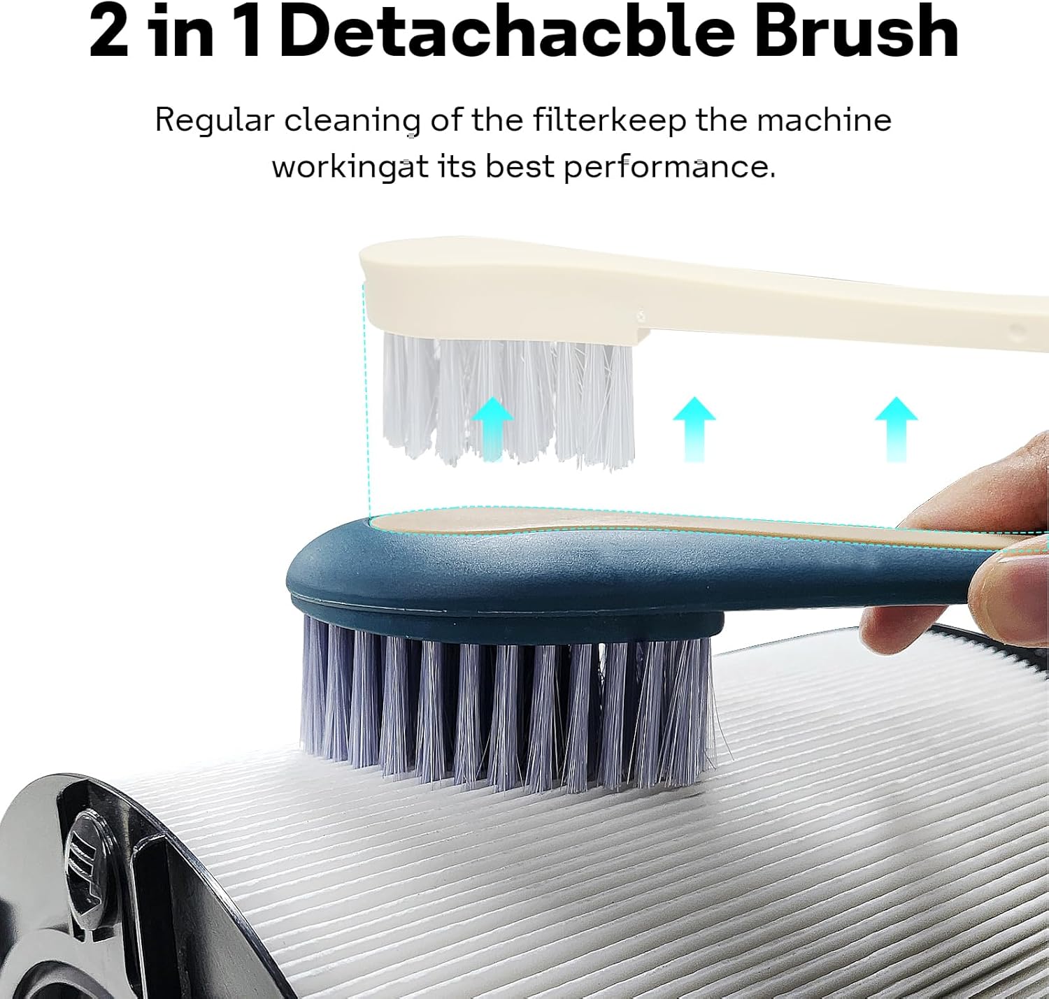 M.A&F's True HEPA+Carbon Filter 2-Pack Replacement for Dyson PH01 PH02 PH03 HP06 TP06 HP07 TP07 HP09 TP09 HP10 TP10 360° Combi Glass Purifying Fans, Compatible with Dyson Pure Cool Hot Air Puri-fier
