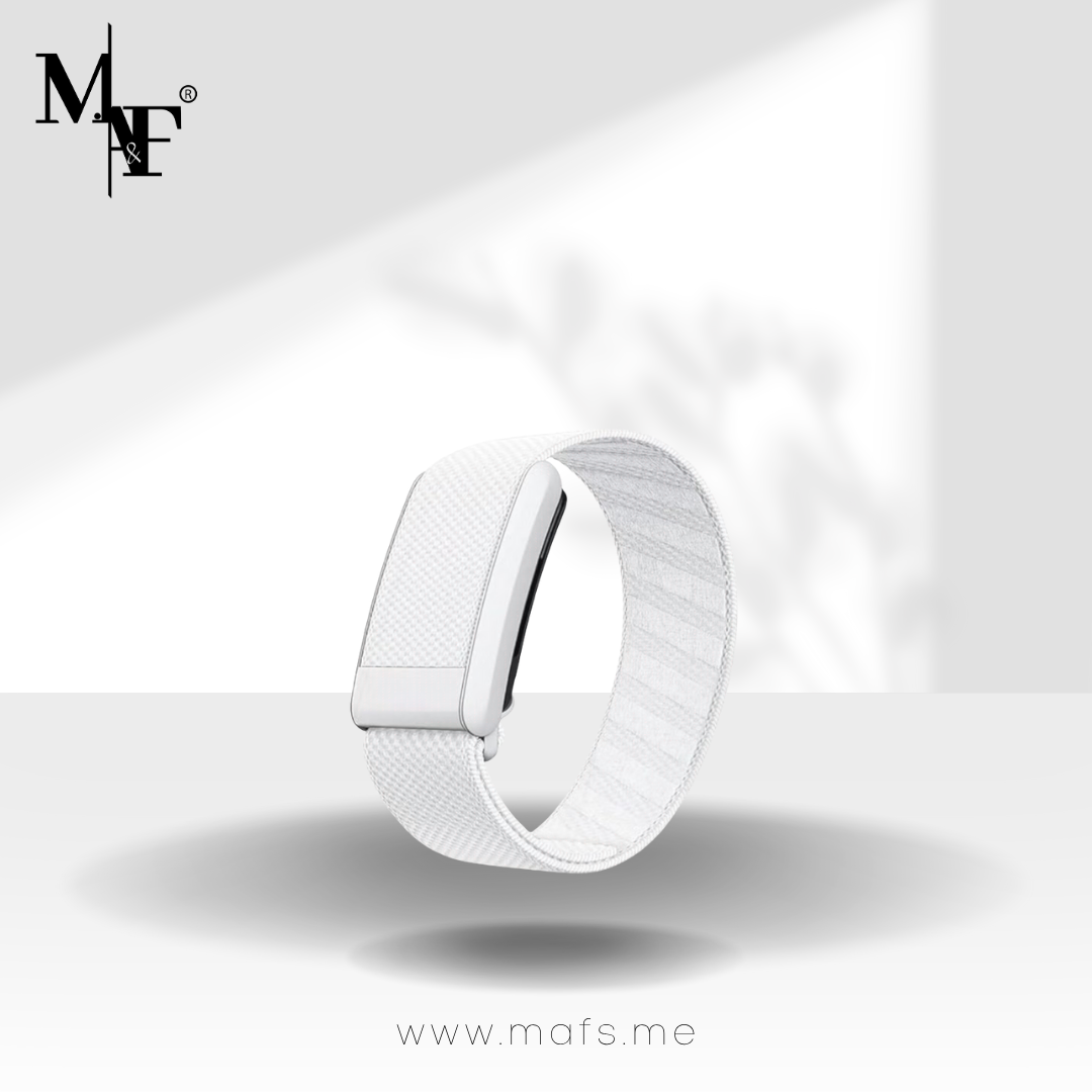 M.A&F's SuperKnit Band Strap, Nylon Wristband Compatible for WHOOP 5.0/MG, One, Peak, Life Devices – ECG Compatible Ultra-Soft, Band with U-Shape Silver Frame Adjustable Connector