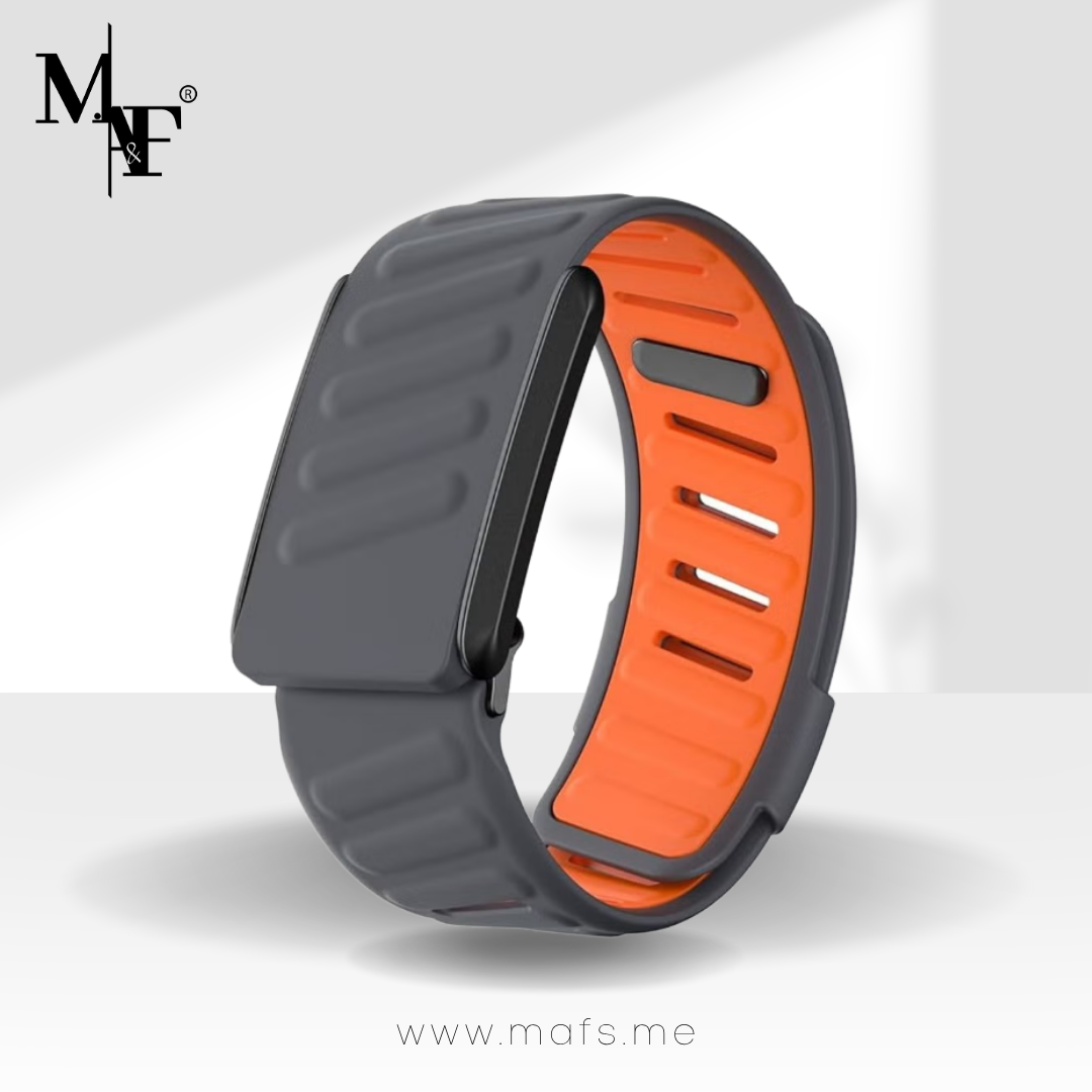 M.A&F's Comfort Durable Silicone Wristband Compatible with WHOOP 4.0 Band, Soft Silicone Sports Loop Strap for Men & Women, with U Shapped Connector